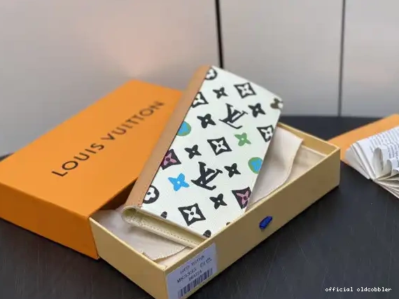 Official oldcobbler VUITTON LOUIS WALLET-10*19*2cm BRAZZA 0702